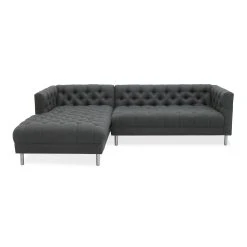 Jonathan Adler Baxter Deep Chaise Sectional Left Arm Facing