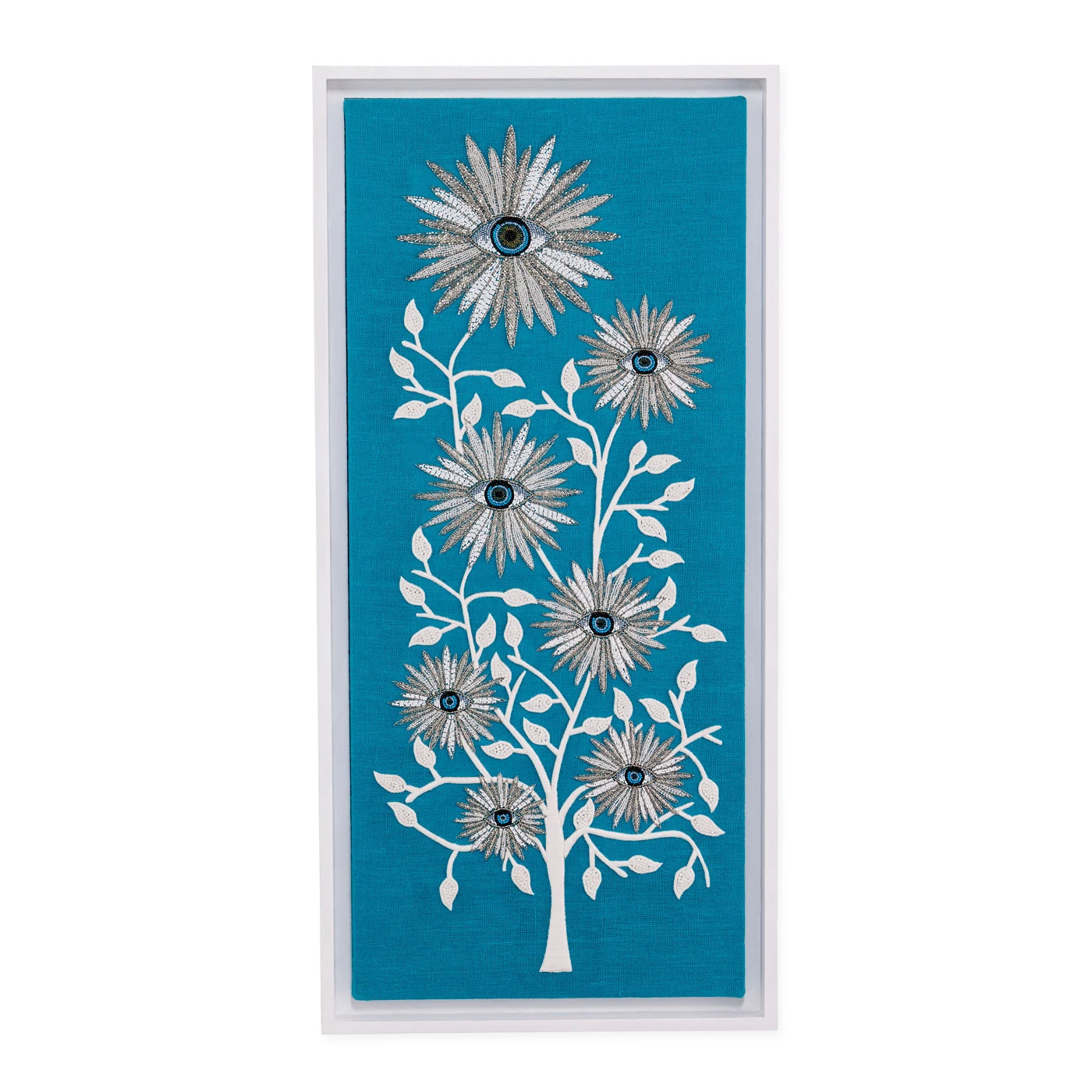 Jonathan Adler Tree Of Eyes Beaded Wall Art New Décor