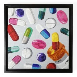 Jonathan Adler All Décor Happy Pills Beaded Wall Art