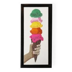 Jonathan Adler Ice Cream Beaded Wall Art All Décor