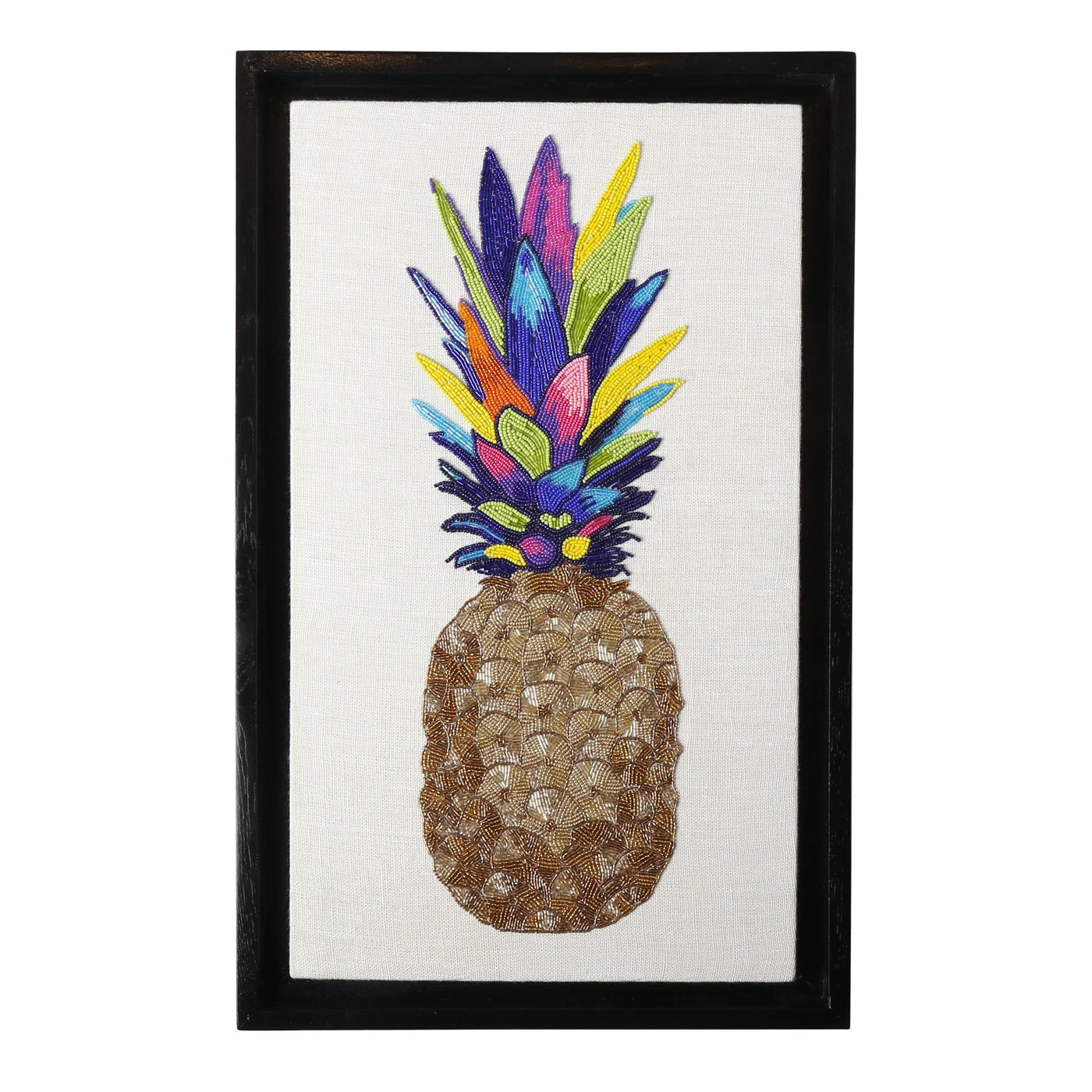 Jonathan Adler Pineapple Beaded Wall Art All Décor