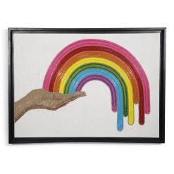 Jonathan Adler All Décor Rainbow Beaded Wall Art