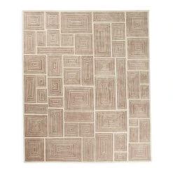 Jonathan Adler Blocks Hand-Knotted Rug