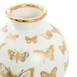 Jonathan Adler Vases Botanist Butterfly Round Vase