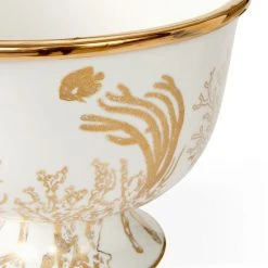 Jonathan Adler Botanist Coral Centerpiece Bowl Bowls