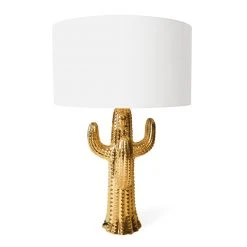 Jonathan Adler Table Lamps Brass Cactus Table Lamp