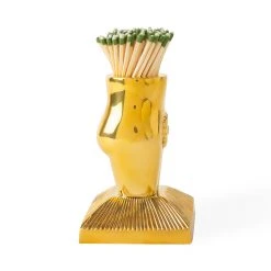 Jonathan Adler All Décor Brass Edie Match Strike
