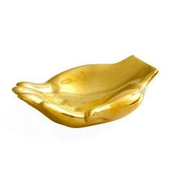 Jonathan Adler Brass Hand Bowl All Décor