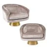 Jonathan Adler Bacharach Swivel Chair Bundle
