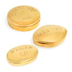 Jonathan Adler Brass Pill Box Trio Bundle Better Together Bundles