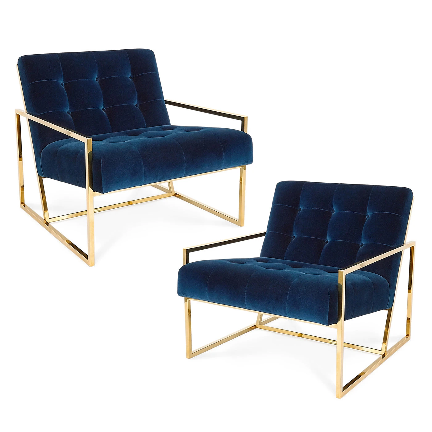 Jonathan Adler Goldfinger Lounge Chair Bundle Better Together Bundles