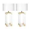 Jonathan Adler Jacques Column Table Lamp Bundle