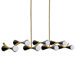 Jonathan Adler Chandeliers Caracas Wave Chandelier