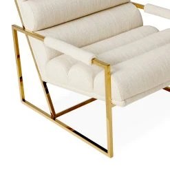 Jonathan Adler Channeled Goldfinger Chair Bestsellers