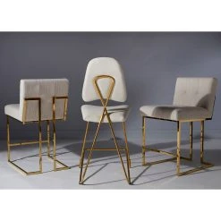 Jonathan Adler Maxime Counter Stool Chairs