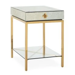 Jonathan Adler Side & Accent Tables Delphine Tall Side Table