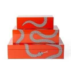 Jonathan Adler Boxes & Canisters Medium Eden Lacquer Box