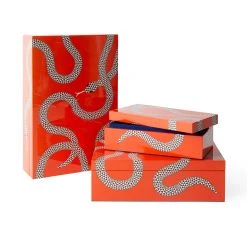 Jonathan Adler Boxes & Canisters Medium Eden Lacquer Box