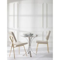 Jonathan Adler Electrum Café Table Dining Tables