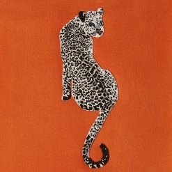 Jonathan Adler Leopard Embellished Throw All Décor