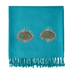Jonathan Adler Muse Eyes Embellished Throw All Décor