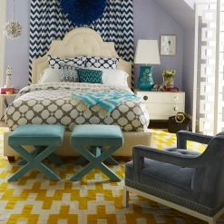 Jonathan Adler Woodhouse Queen Bed Beds & Headboards