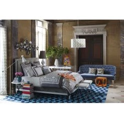 Jonathan Adler Lampert Queen Bed Beds & Headboards