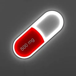 Jonathan Adler Full Dose, LED Neon Sign