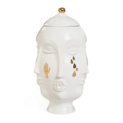 Jonathan Adler Vases Gilded Frida Urn