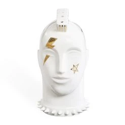 Jonathan Adler Decorative Objets Gilded Mohawk Lollipop Holder