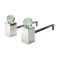 Jonathan Adler Globo Andirons