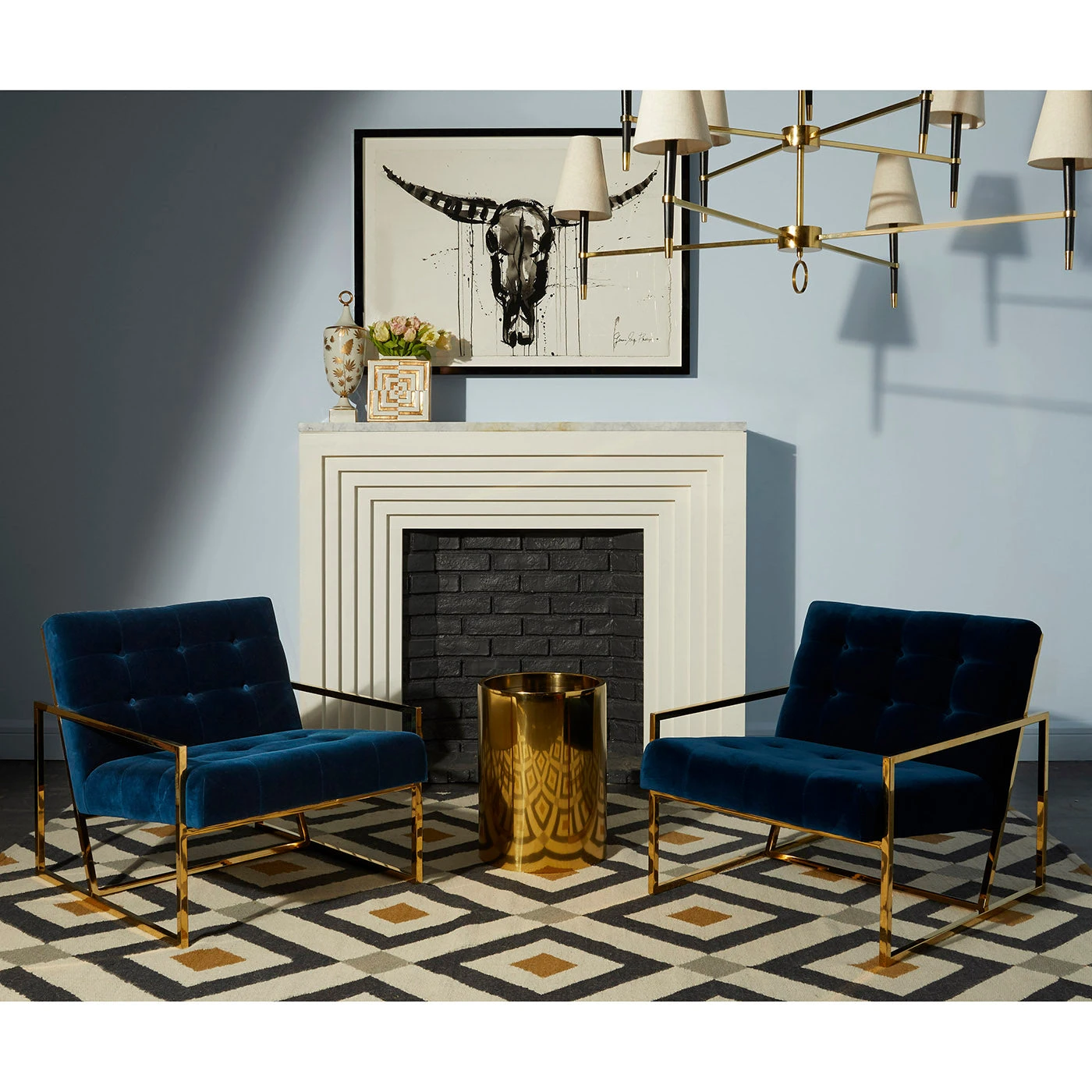 Jonathan Adler Goldfinger Lounge Chair Bundle Better Together Bundles
