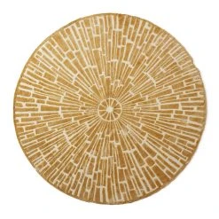 Jonathan Adler Sunburst Hand-Knotted Round Rug