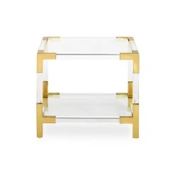 Jonathan Adler Jacques Two-Tier Accent Table Bundle