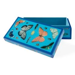 Jonathan Adler Small Botanist Lacquer Box New Décor