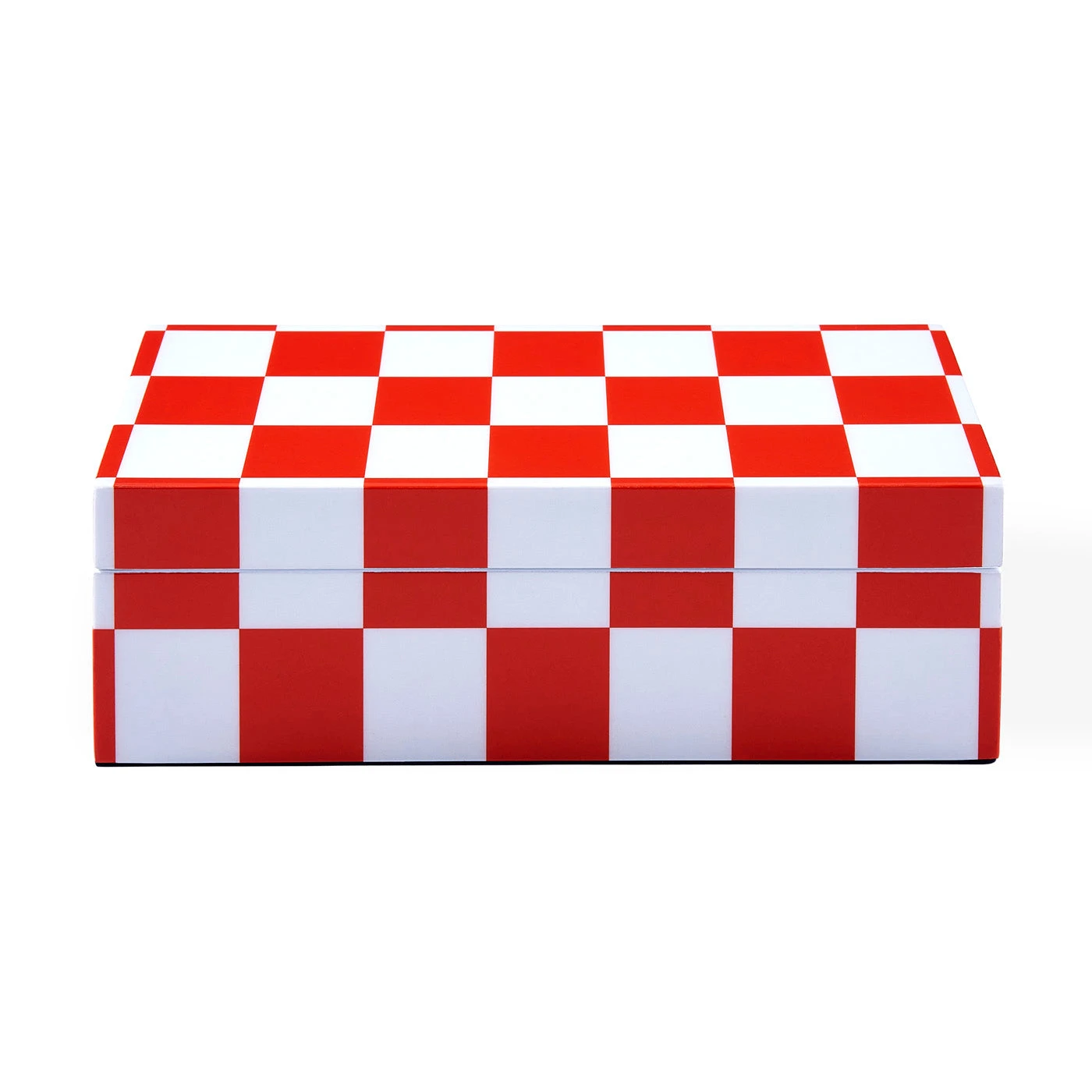 Jonathan Adler Small Checkerboard Lacquer Box