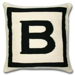 Jonathan Adler All Décor Reversible Letter Throw Pillow