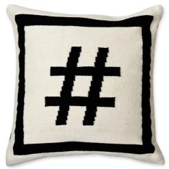 Jonathan Adler All Décor Reversible Letter Throw Pillow