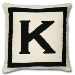 Jonathan Adler All Décor Reversible Letter Throw Pillow