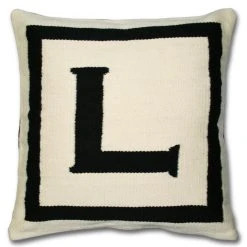 Jonathan Adler All Décor Reversible Letter Throw Pillow