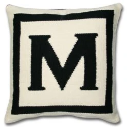 Jonathan Adler All Décor Reversible Letter Throw Pillow