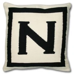 Jonathan Adler All Décor Reversible Letter Throw Pillow