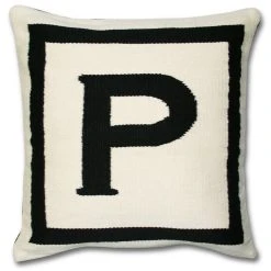 Jonathan Adler All Décor Reversible Letter Throw Pillow