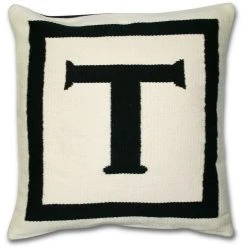 Jonathan Adler All Décor Reversible Letter Throw Pillow