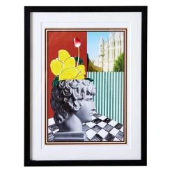 Jonathan Adler Print Luke Edward Hall "Antinous With Lemons And A Tulip"