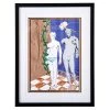 Jonathan Adler Luke Edward Hall "Two Bathers With A Peony" Print