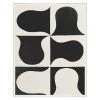 Jonathan Adler Paule Marrot, Black & White Abstract 2, 2 Print