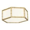 Jonathan Adler Meurice Hexagonal Flush Mount Flush Mounts