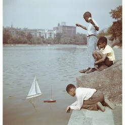 Jonathan Adler Slim Aarons "Model Boat Sailing" Photograph