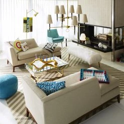 Jonathan Adler Danner Chaise Right Arm Daybeds & Chaises